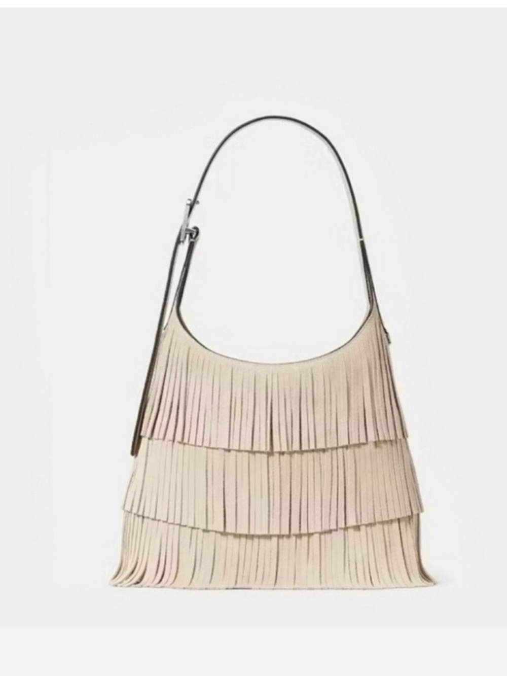 Kate Spade New York 454 Suede Fringe Small Shoulder Bag